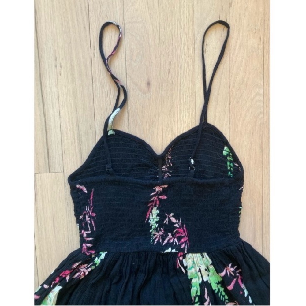 FREE PEOPLE 🖤 ‘Beau’ Floral Print Smocked Maxi Dress - Picture 12 of 16